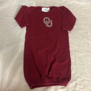 OU Oklahoma Sooners layette